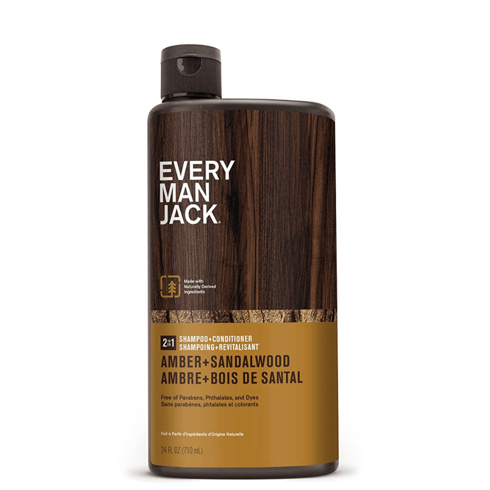 Every Man Jack 2-in-1 Sandalwood Shampoo + Conditioner