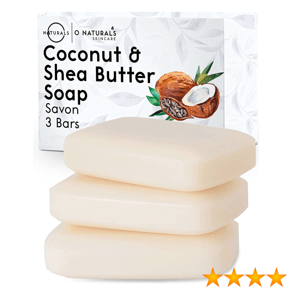 O Naturals Organic Coconut & Shea Butter Soap Bar