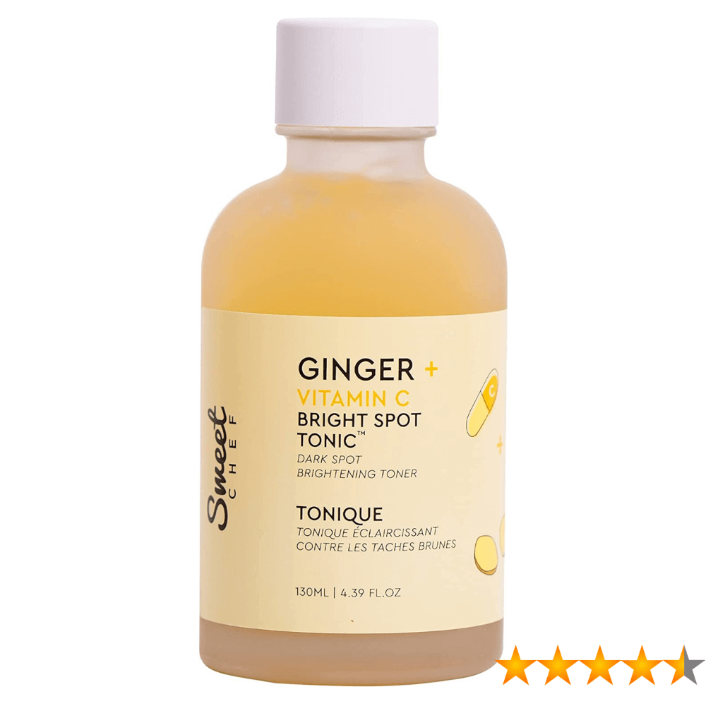 Sweet Chef Ginger + Turmeric Vitamin C Facial Toner