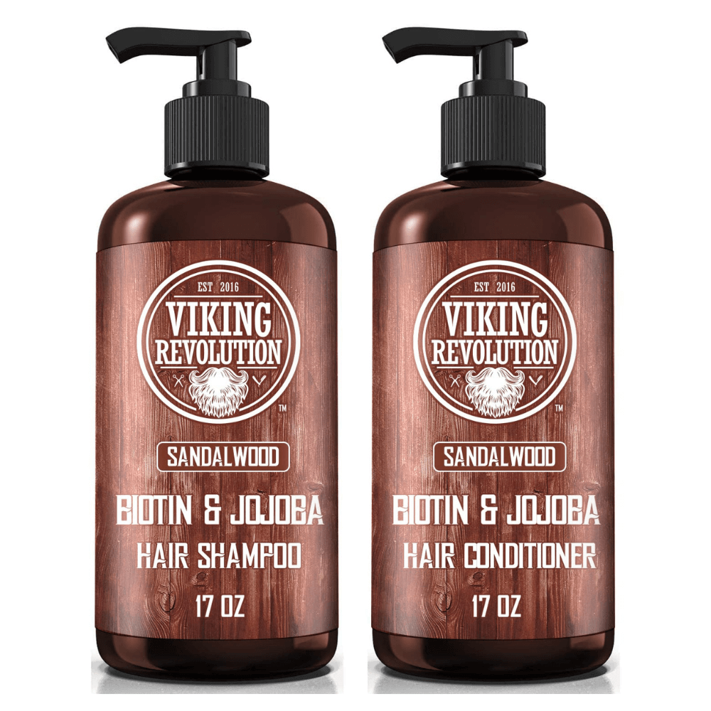 Viking Revolution Sandalwood Shampoo and Conditioner