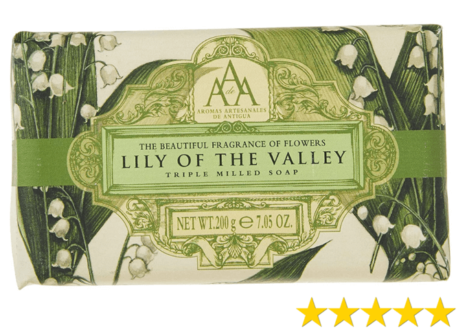 AAA Floral Lily of the Valley Luxury Soap Bar