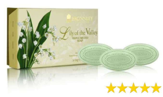 Bronnley England Lily of the Valley Bar Soap