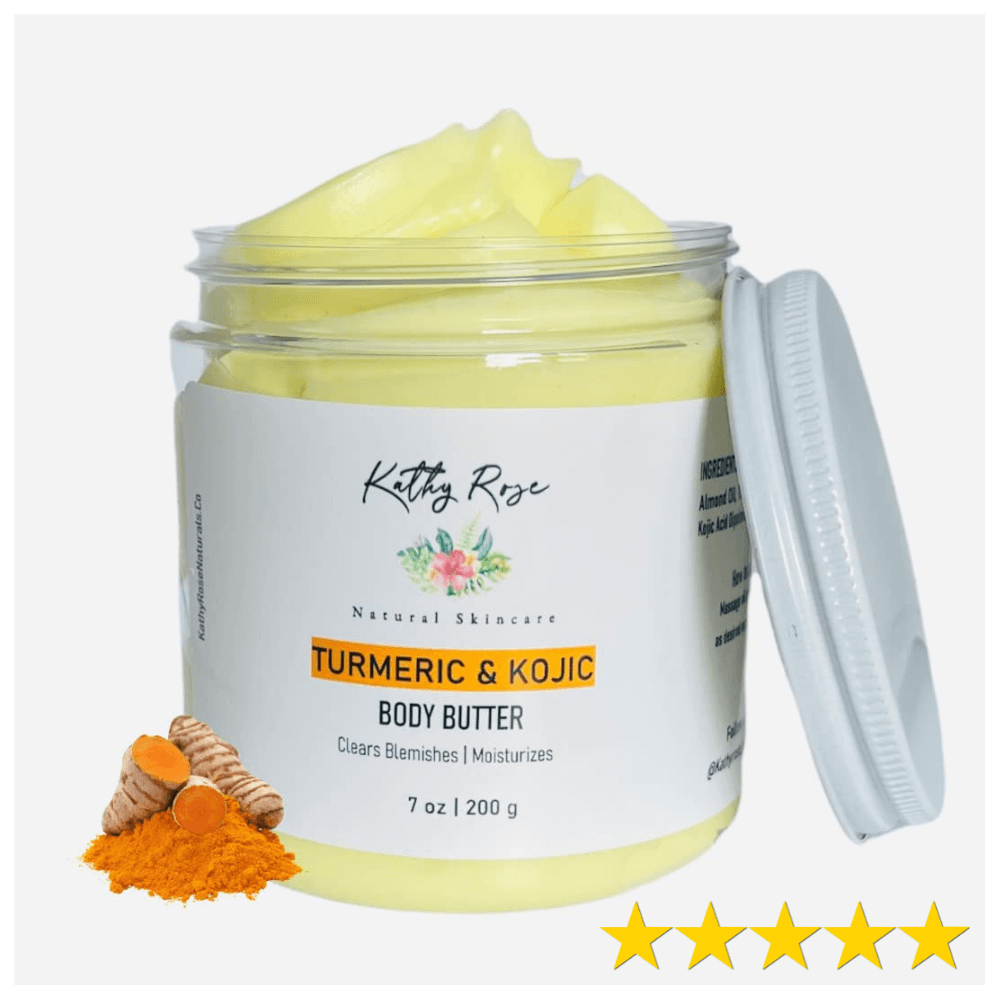 Kathy Rose Naturals Turmeric and Kojic Body Butter
