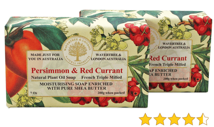 Wavertree & London Persimmon Red Currant Soap